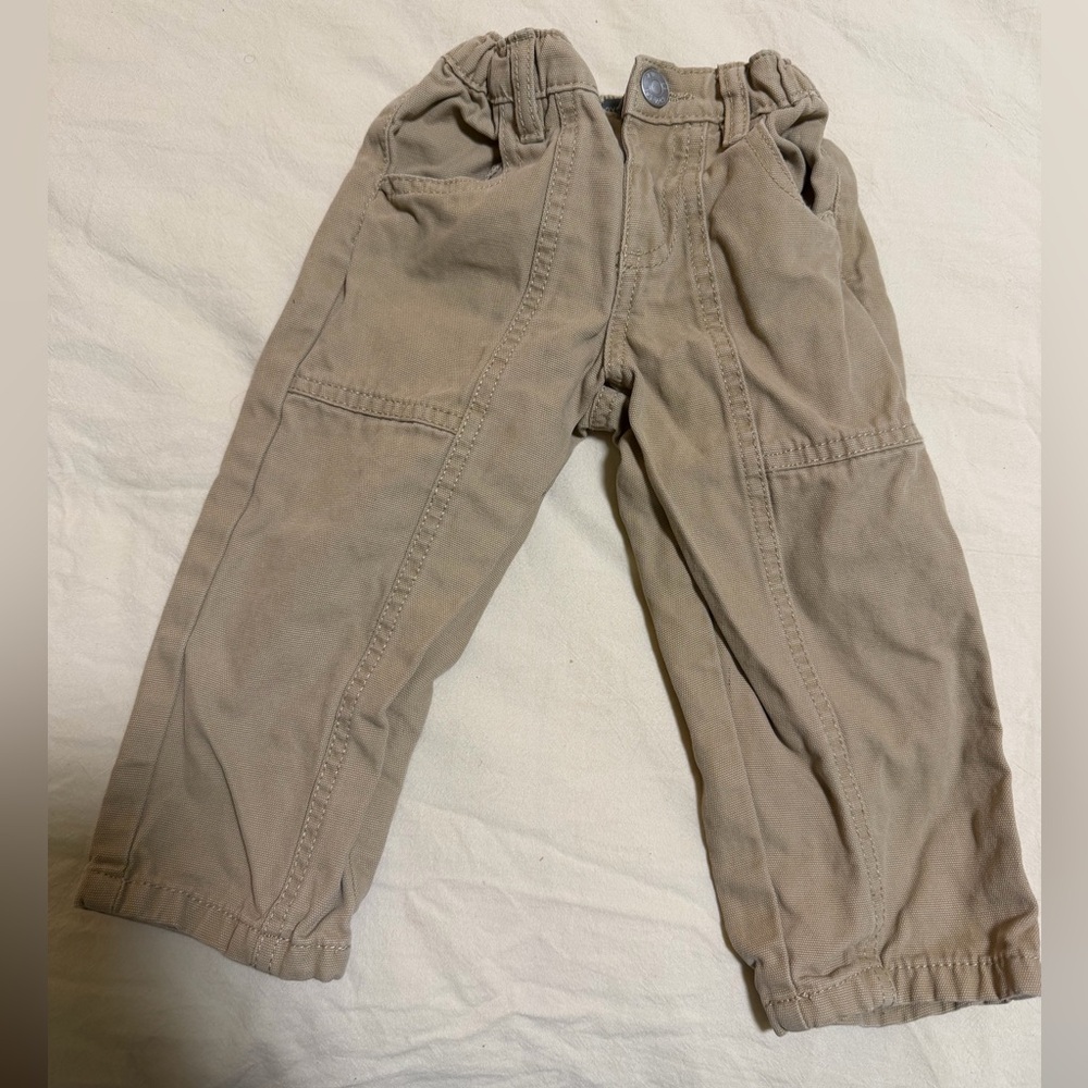 Kids Tan Cargos